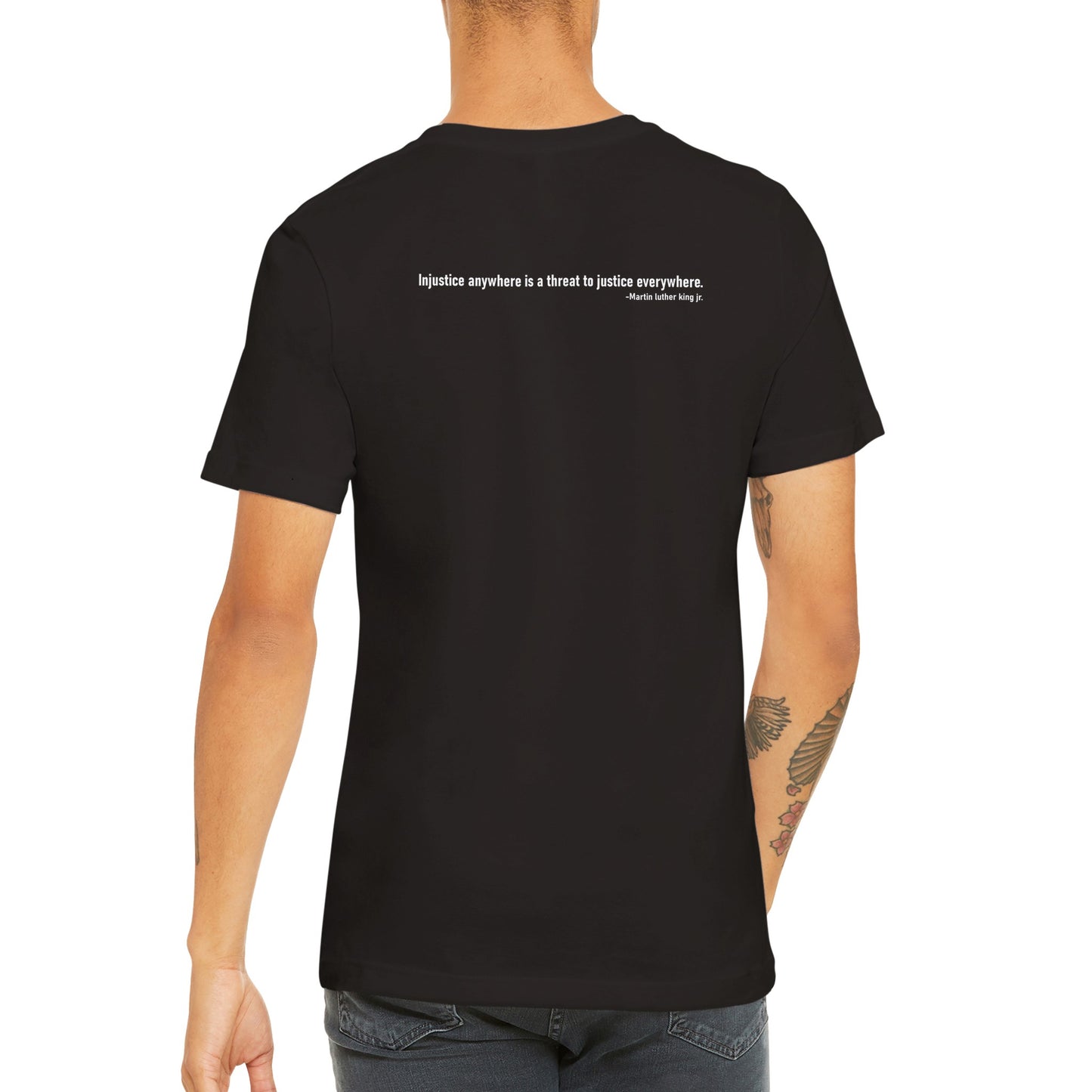The School Bag (လွယ်အိတ်) Premium Unisex Crewneck T-shirt