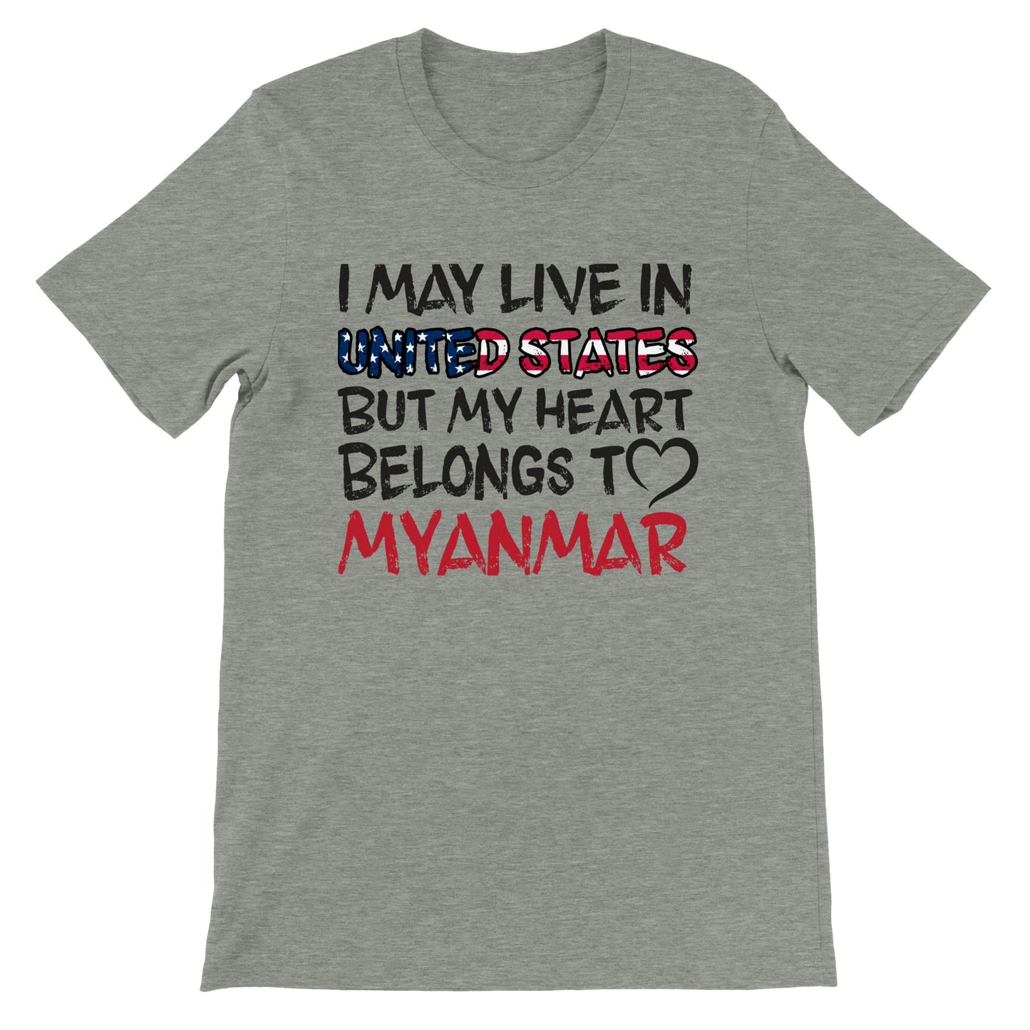 USA🇺🇸 Edition - My Heart Belongs to Myanmar
