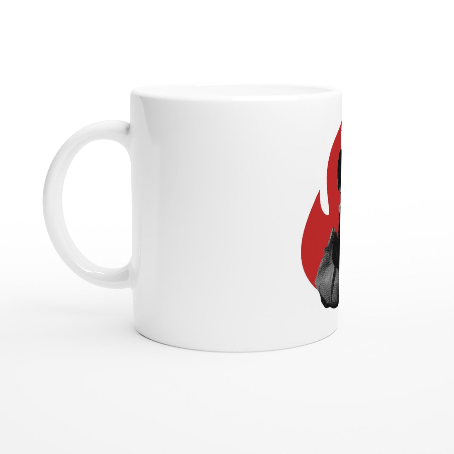 Flame (မီးတောက်) - White 11oz Ceramic Mug
