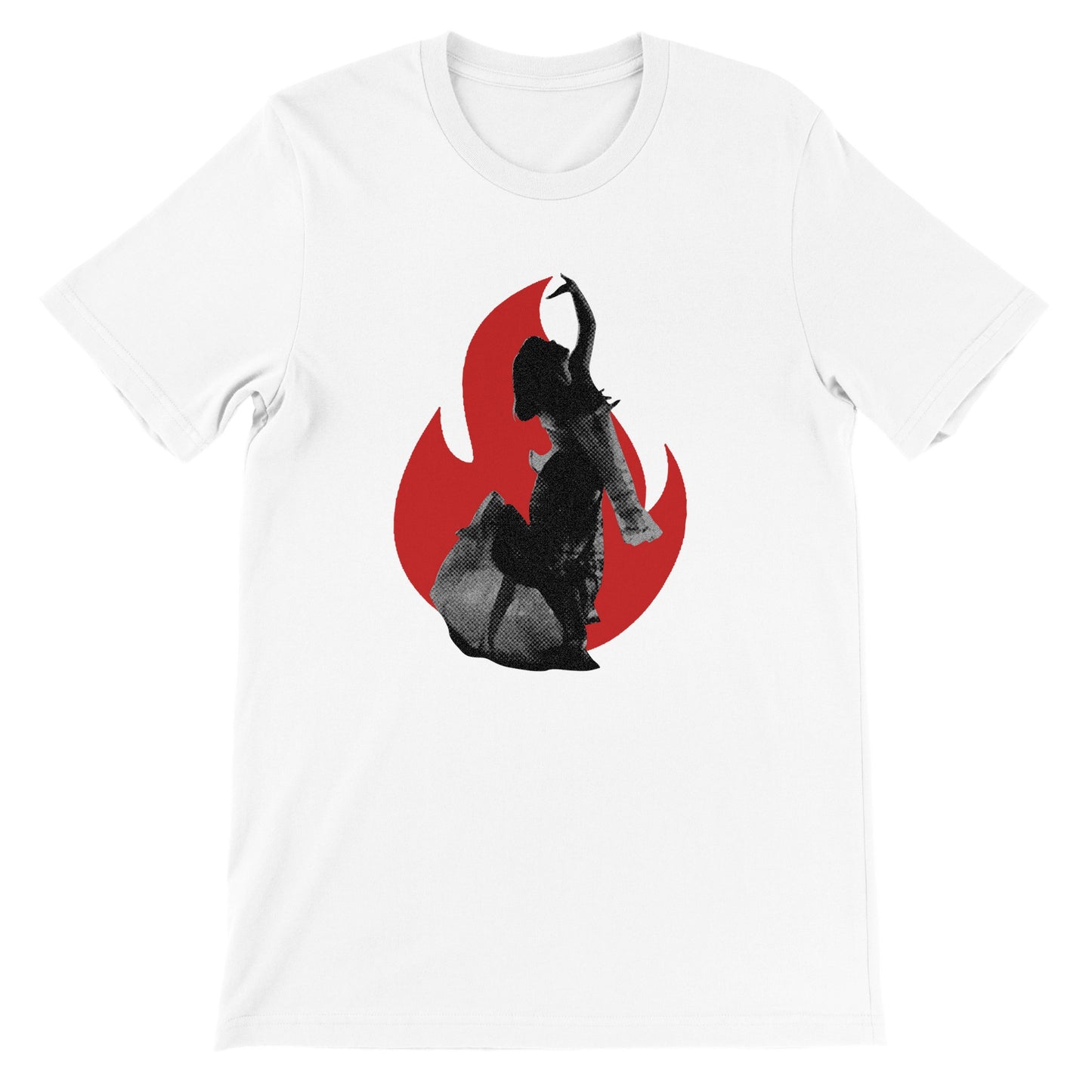 Flame (မီးတောက်) Premium Unisex Crewneck T-shirt