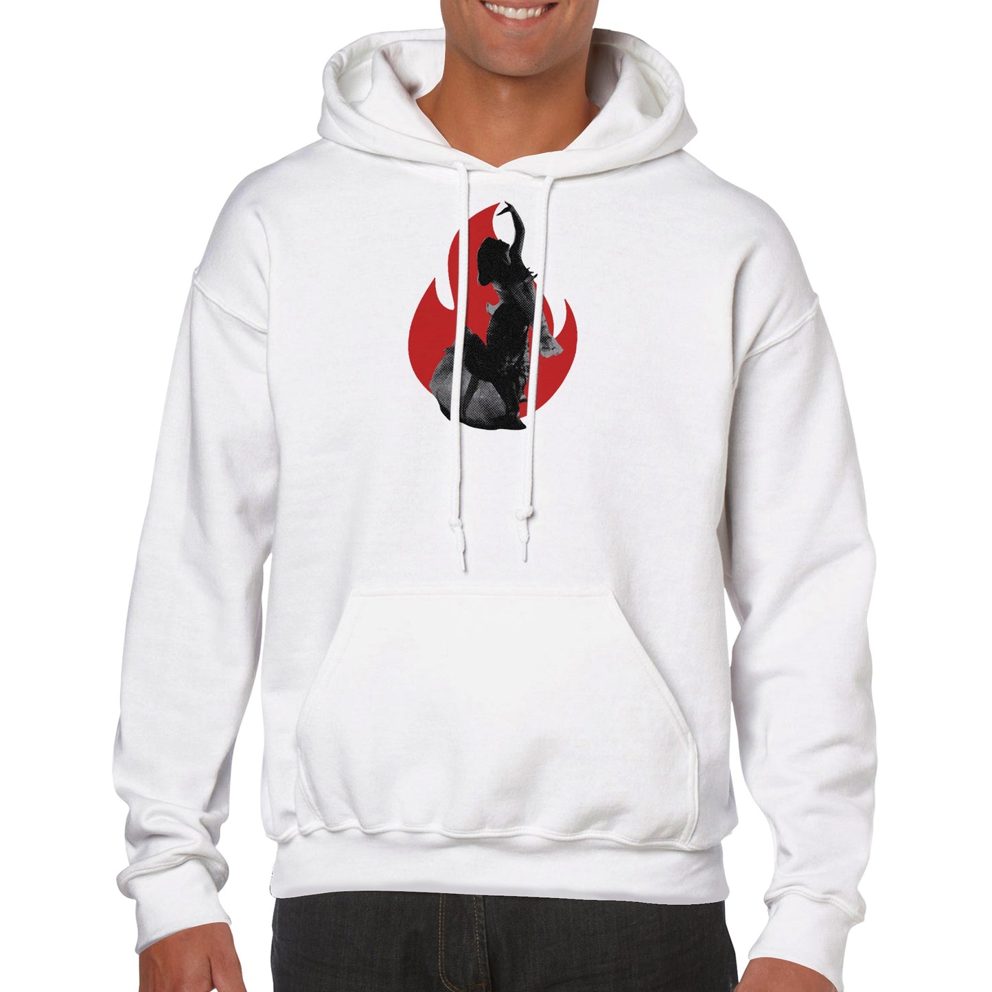 Flame (မီးတောက်) Classic Unisex Pullover Hoodie