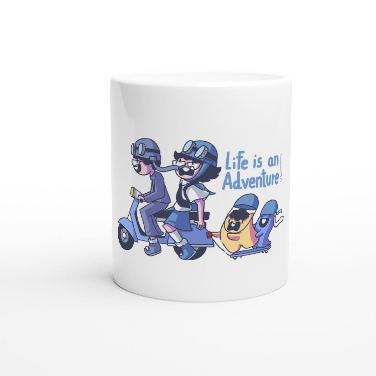 Life is an Adventure - White 11oz Ceramic Mug